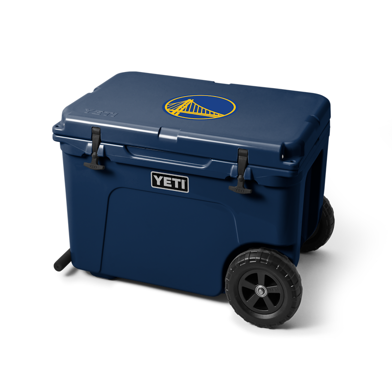 Golden State Warriors Tundra Haul® Wheeled Cooler Navy