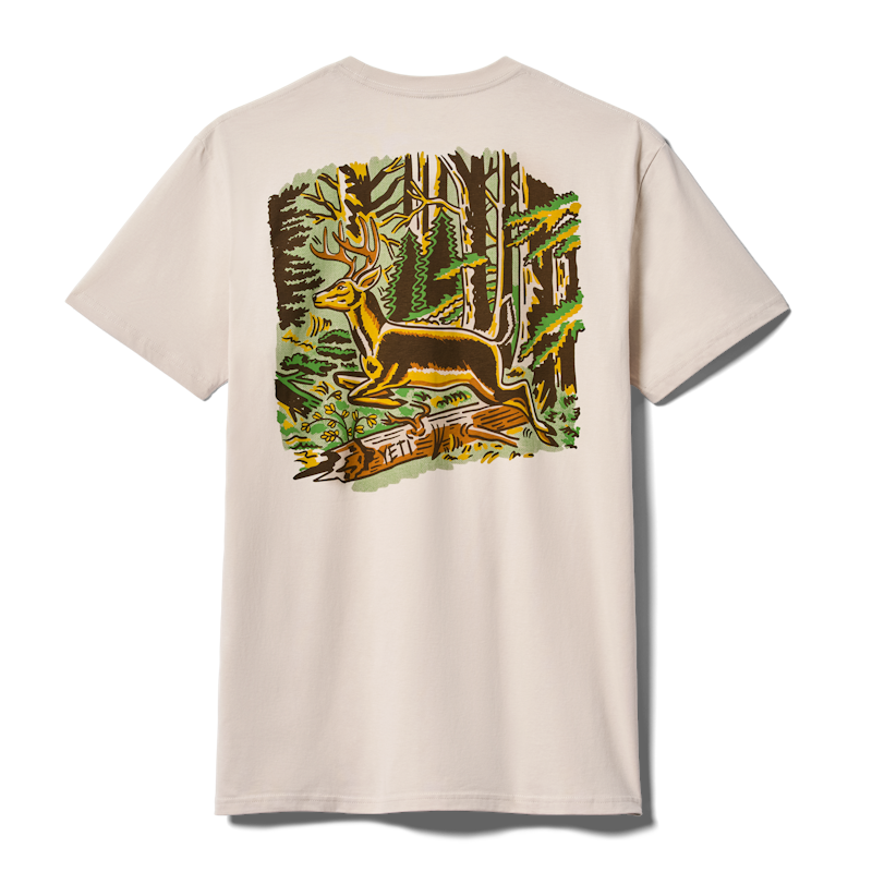 Big Buck Short Sleeve T-Shirt Bone