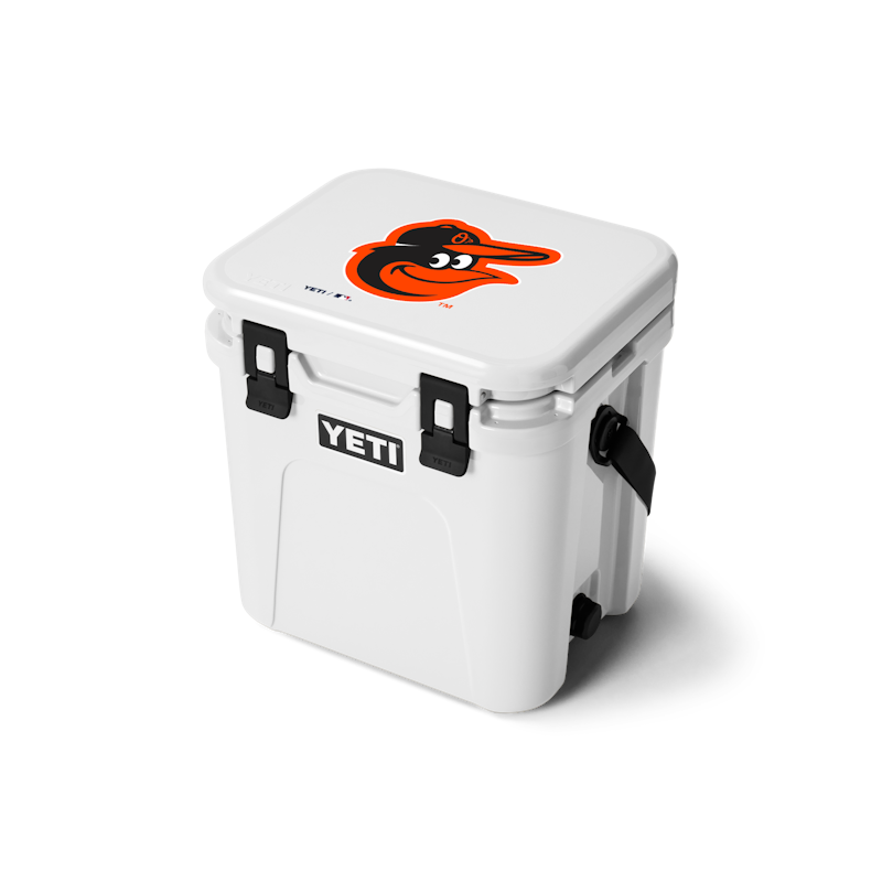 Baltimore Orioles Roadie® 24 Hard Cooler White