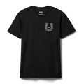 Horseshoe Short Sleeve T-Shirt Black