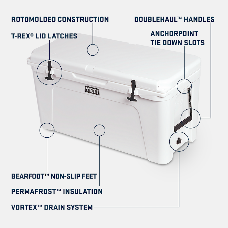 Tundra® 110 Hard Cooler White