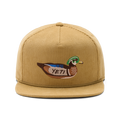 YETI® Duck Corduroy Flat Brim Rope Hat Brown