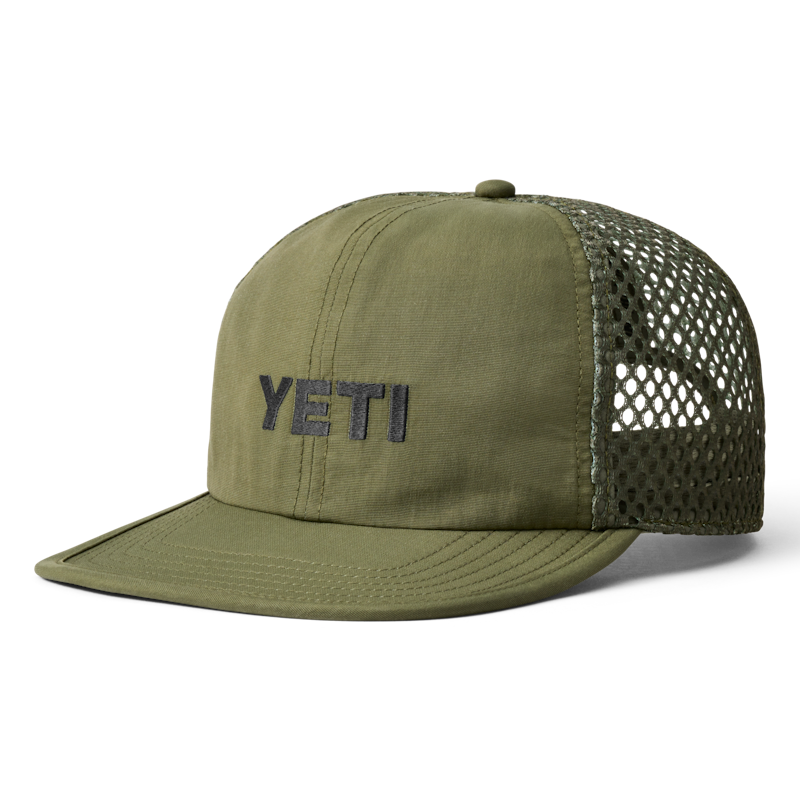 YETI® Logo Low Profile Performance Hat Olive