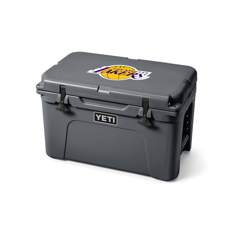 Los Angeles Lakers Tundra® 45 Hard Cooler Charcoal