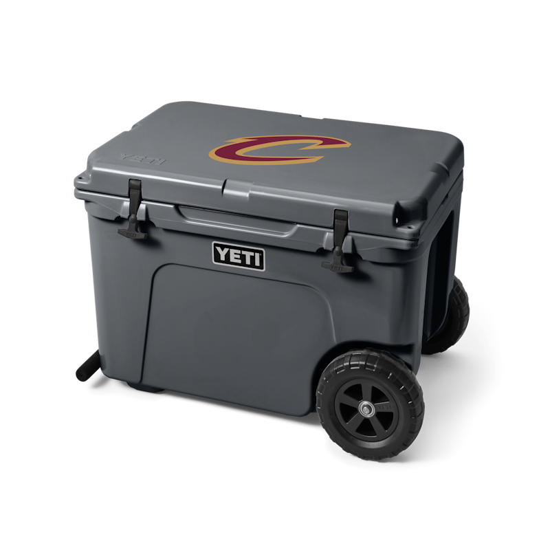 Cleveland Cavaliers Tundra Haul® Wheeled Cooler Charcoal