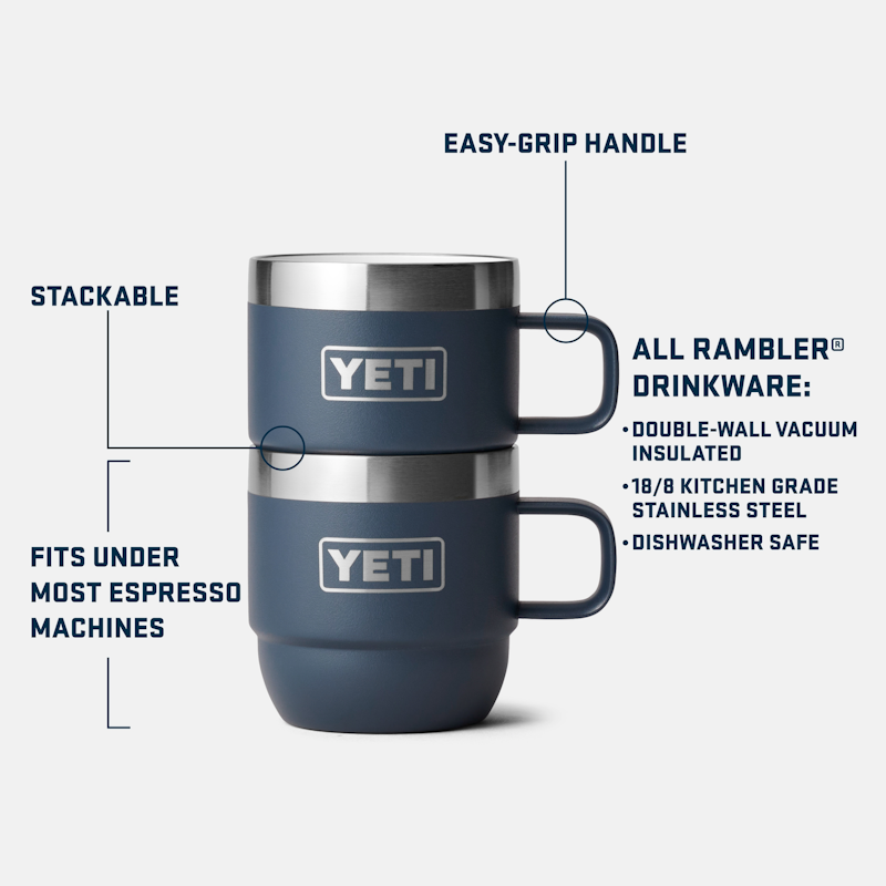 Rambler® 6 oz Stackable Mugs Pampa Green