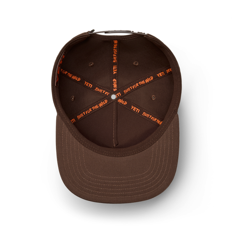 Built for the Wild Duck Flat Brim Hat Dark Brown