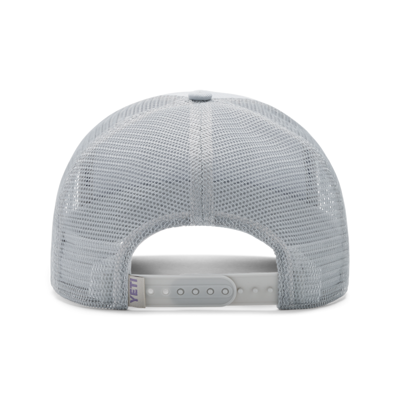 YETI® Badge Cherry Blossom Trucker Hat Gray