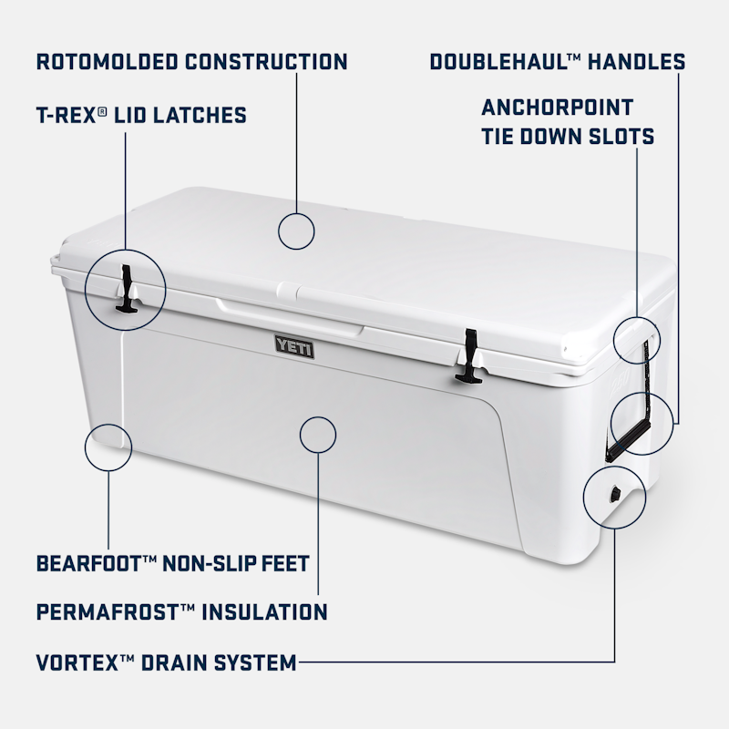 Tundra® 250 Hard Cooler White