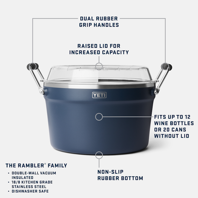 Rambler® Beverage Tub Cape Taupe