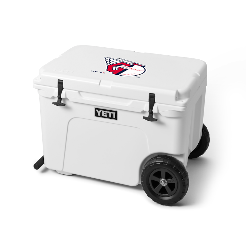 Cleveland Guardians Tundra Haul® Wheeled Cooler White