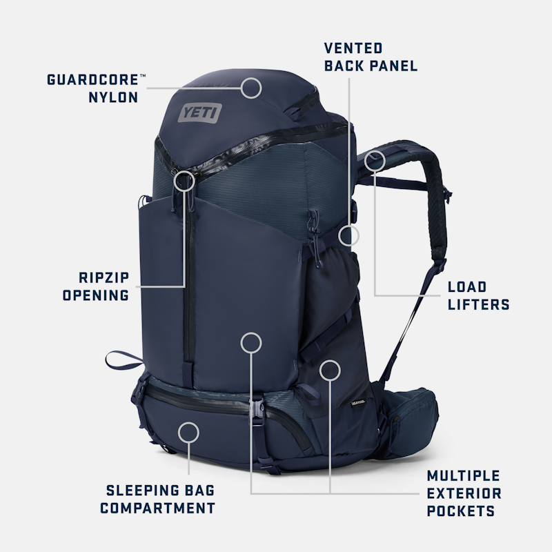 Skala™ 60L Men's Hiking Pack Ridgeline