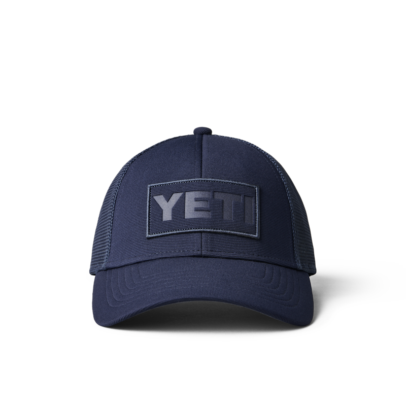 YETI® Logo Patch Low Pro Trucker Hat Navy