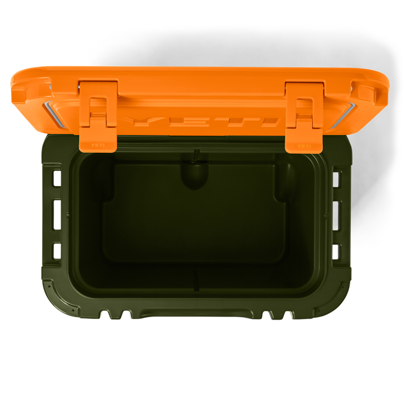 Roadie® 32 Wheeled Cooler Olive/King Crab Orange