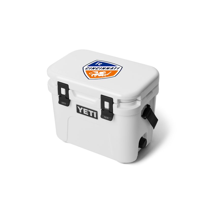FC Cincinnati Roadie® 15 Hard Cooler White