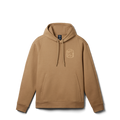 Built for the Wild Badge Fleece Hoodie Brush Brown