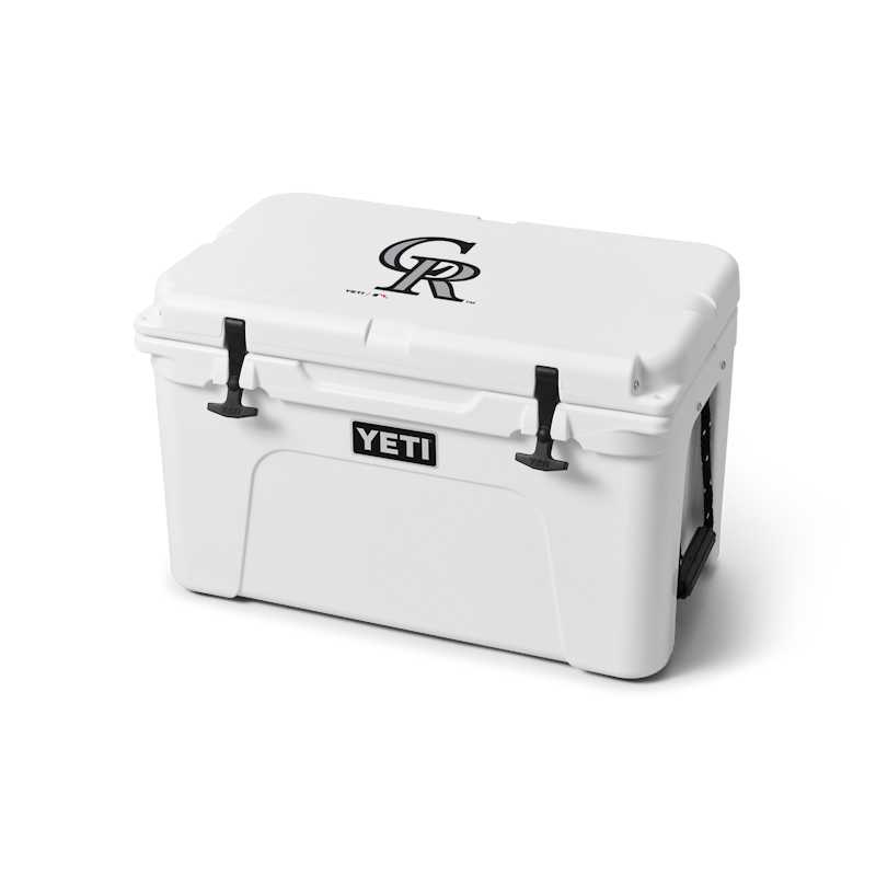 Colorado Rockies Tundra® 45 Hard Cooler White