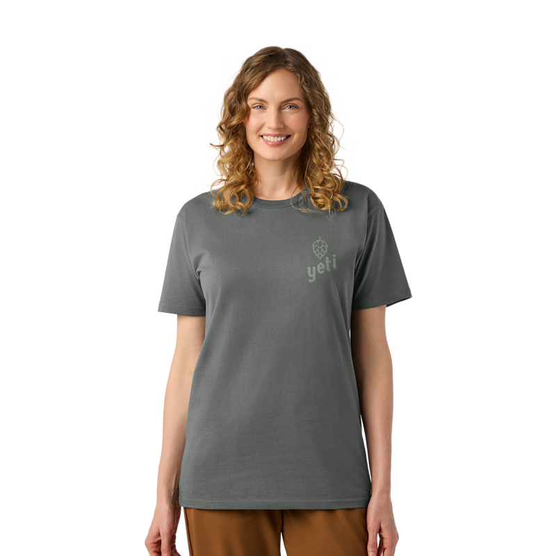 YETI® Prost! Badge Short Sleeve T-Shirt Charcoal