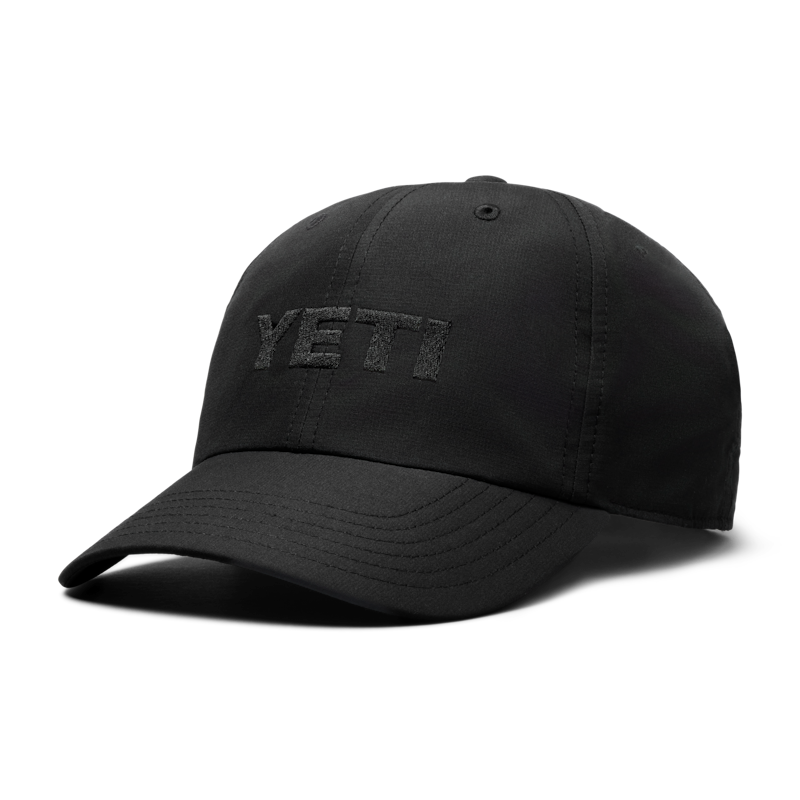 YETI® Logo Performance Baseball Cap Black