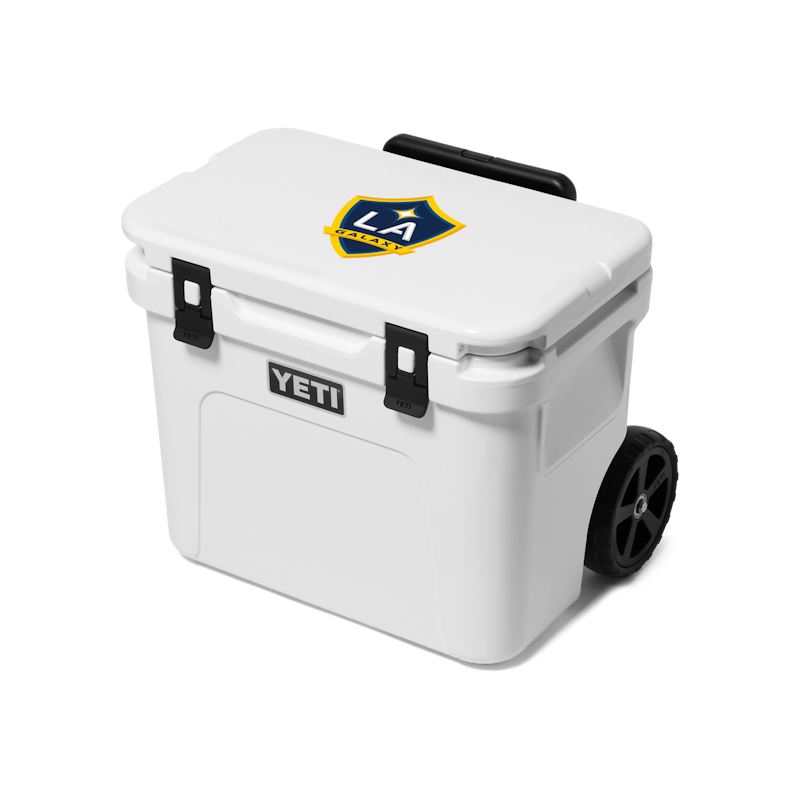 LA Galaxy Roadie® 32 Wheeled Cooler White