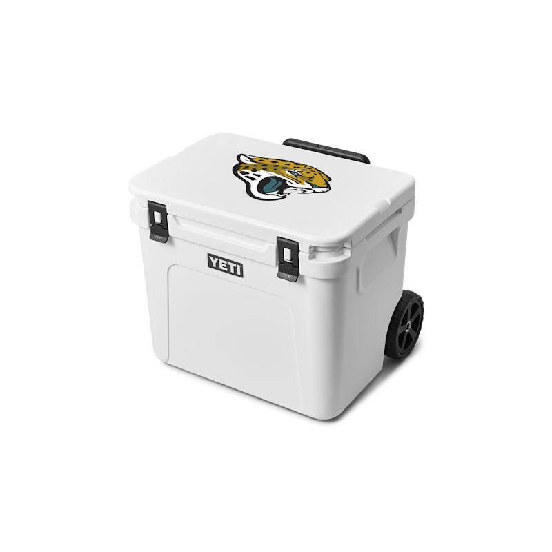 Jacksonville Jaguars Roadie® 60 Wheeled Cooler White