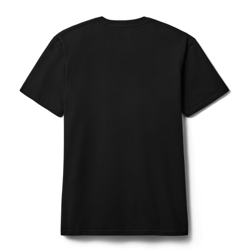 Cowboy Skull Short Sleeve T-Shirt Black
