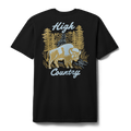 High Country Short Sleeve T-Shirt Black