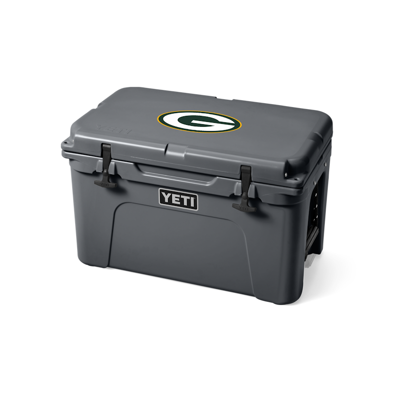 Green Bay Packers Tundra® 45 Hard Cooler Charcoal