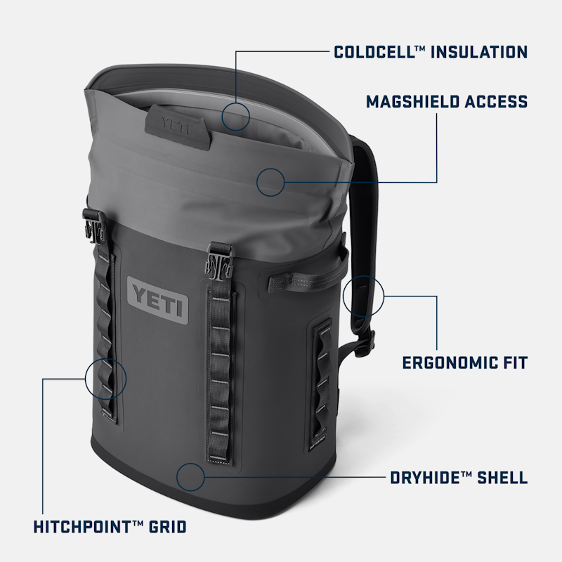 Hopper® M20 Backpack Soft Cooler Stag Red