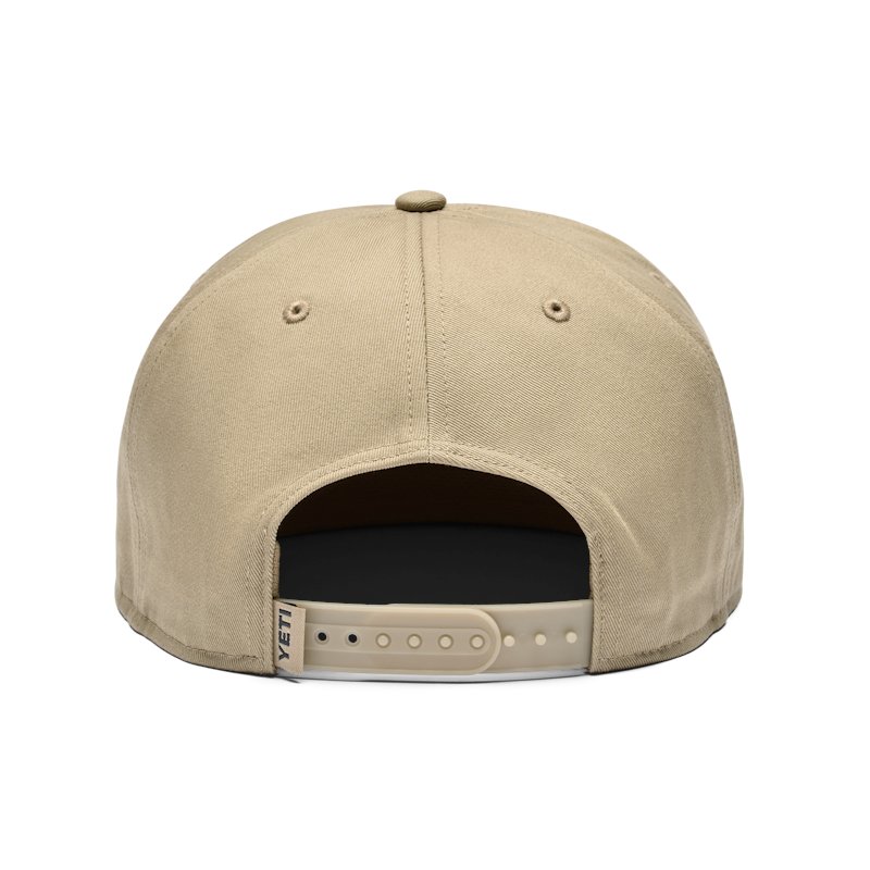 Wood Duck Flat Brim Rope Hat Khaki