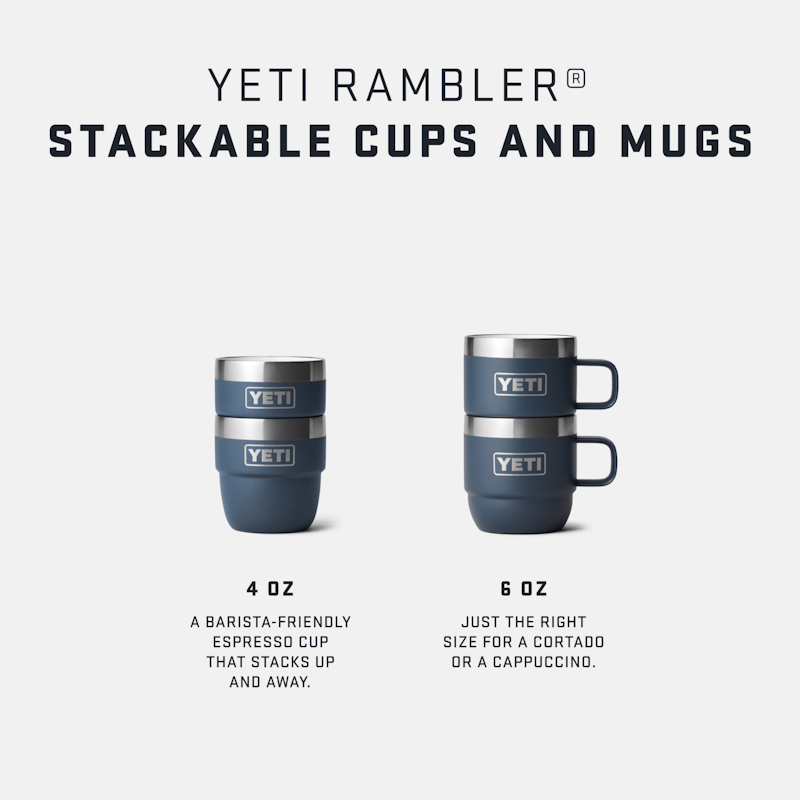 Rambler® 6 oz Stackable Mugs Pampa Green