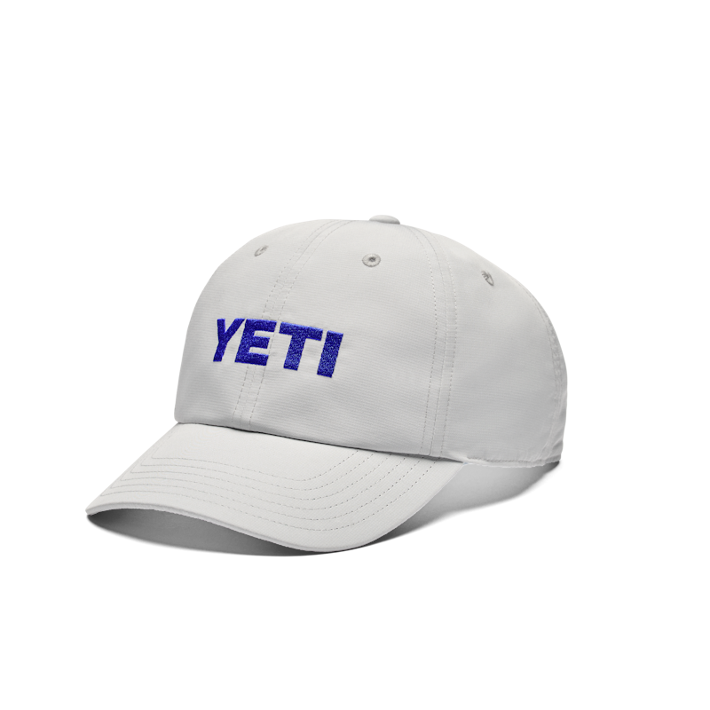 YETI® Logo Performance Baseball Cap Gray