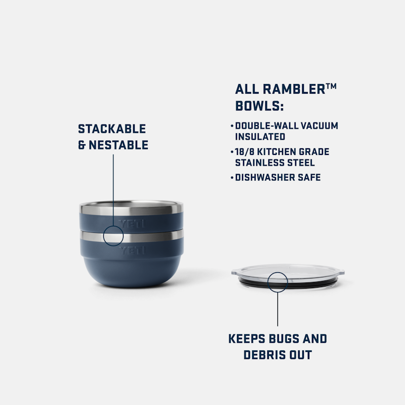 Rambler® 1 QT Insulated Bowl Ridgeline
