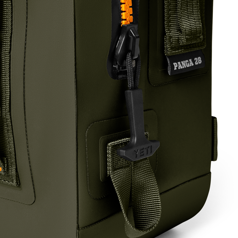 Panga® 28L Waterproof Backpack Olive/King Crab Orange